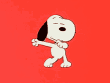 Snupi dançando